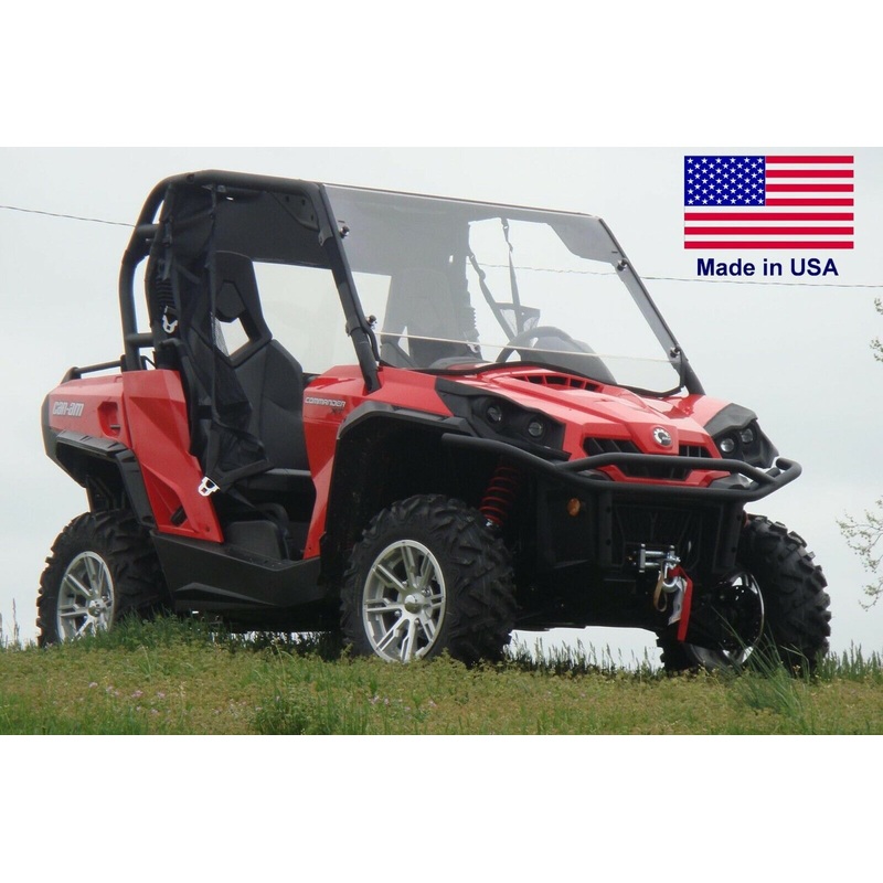 HARD WINDSHIELD for Can Am Commander & Maverick – Polycarbonate