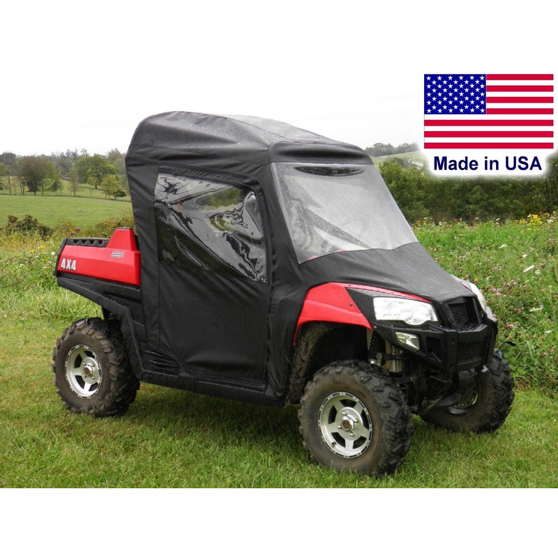 HiSun 800 Full Enclosure – VINYL Windshield – Roof – Doors – Rear Window – Soft