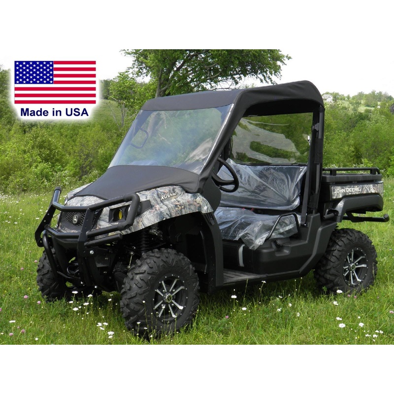 John Deere Gator 550 Partial Enclosure – VINYL WINDSHIELD – Roof – Rear Window