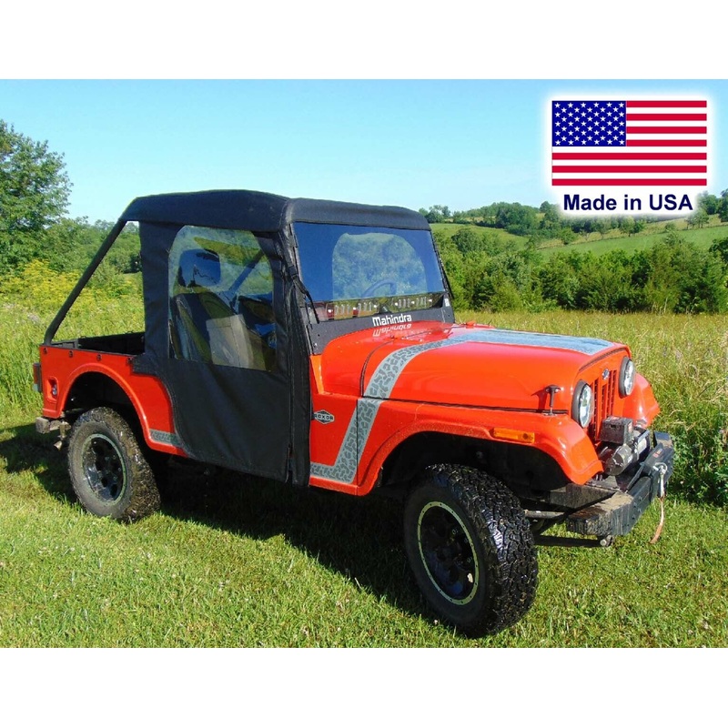 Mahindra Roxor FULL ENCLOSURE – VENT HARD WINDSHIELD, Roof, Doors, & Rear Window