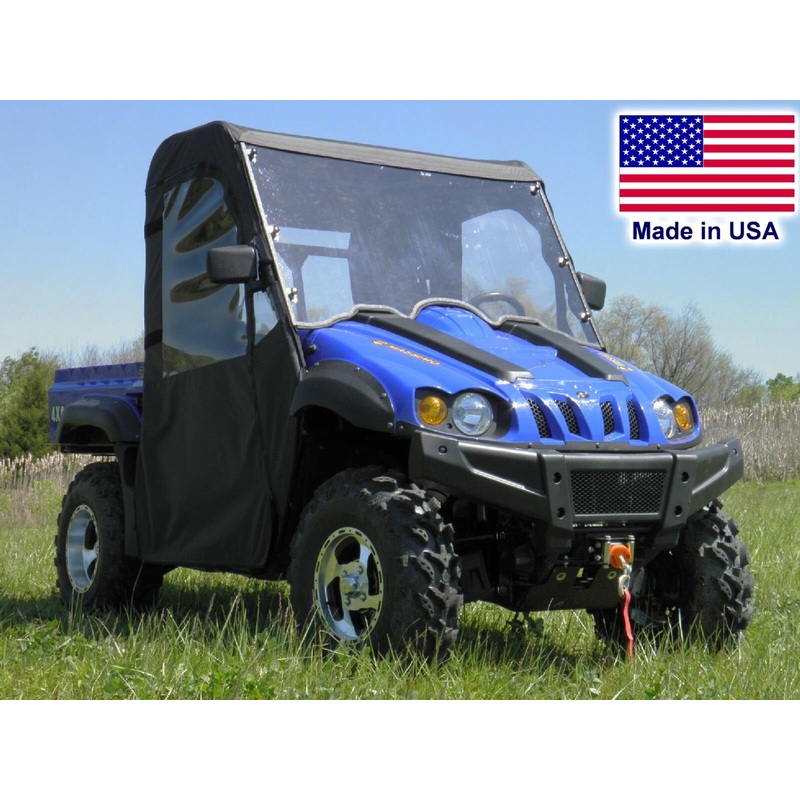 Massimo MSU 500 / 700 Full Enclosure – HARD WINDSHIELD, Roof, Doors, Rear Window