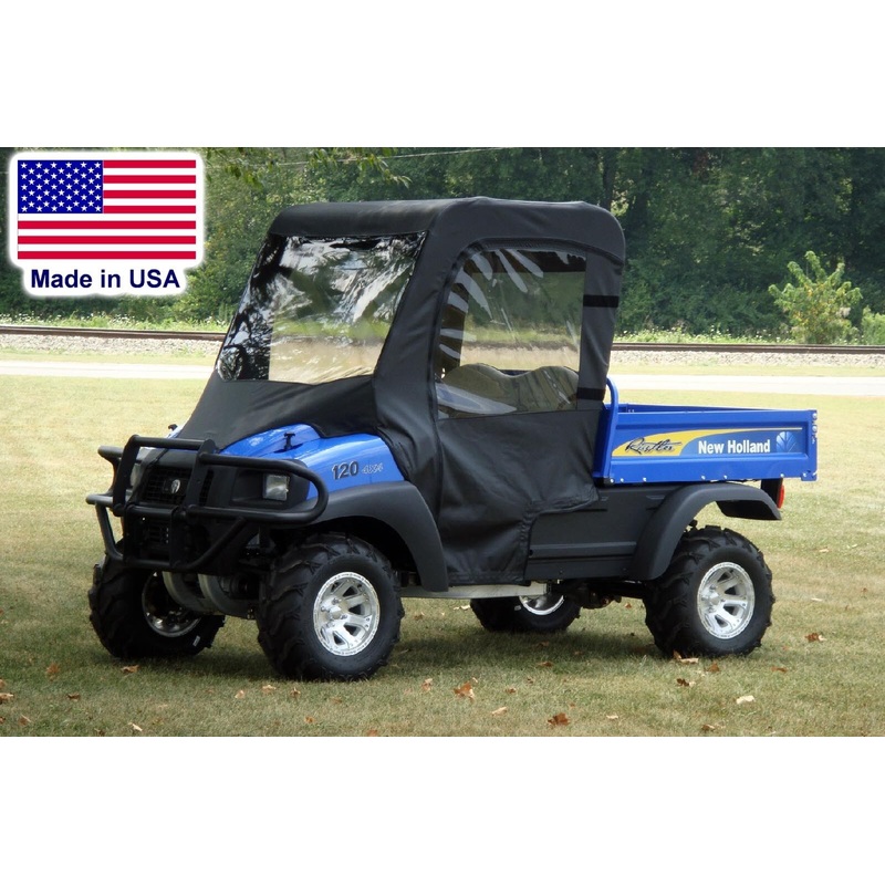 New Holland Rustler Full Enclosure – VINYL WINDSHIELD, ROOF, DOORS, REAR WINDOW