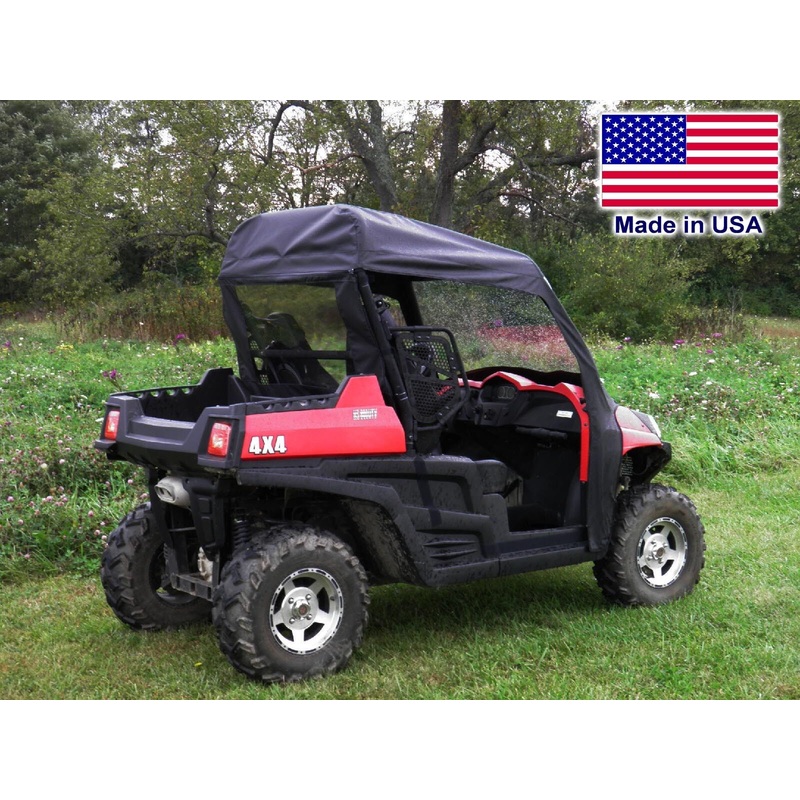 Partial Enclosure for Hisun Massimo 800 – HARD WINDSHIELD, Roof and Rear Window