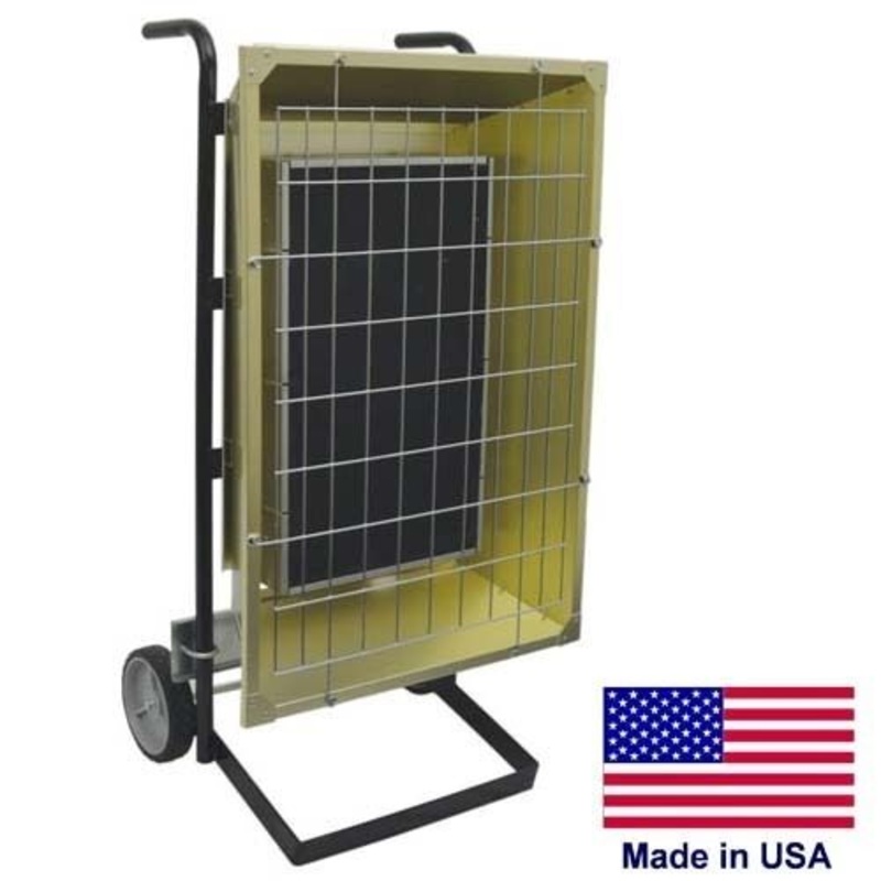 Portable Infrared HEATER – 240 VOLTS – 14,672 BTU – 1 or 3 Phase – Prewired