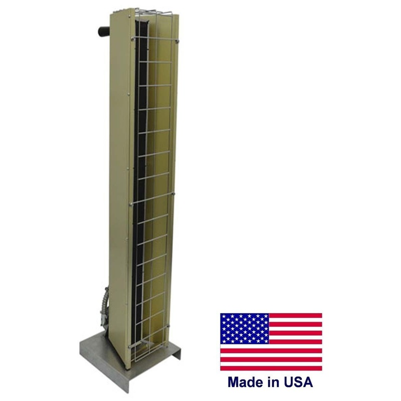 Portable Infrared HEATER – 277 VOLTS – 10,749 BTU – 1 Phase – Prewired – 3.15kW