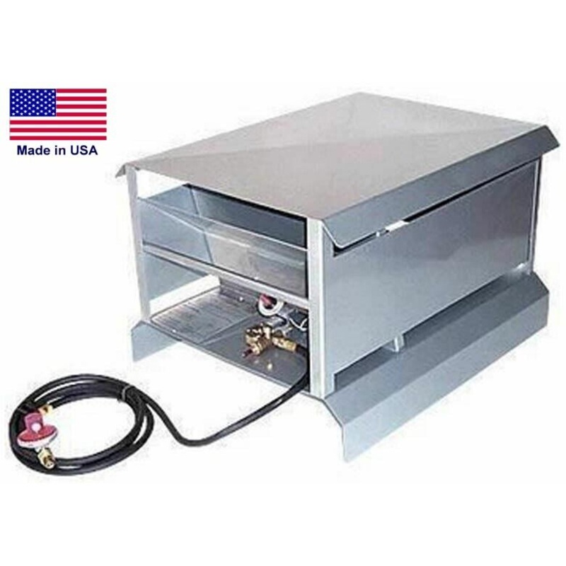 Portable Propane HEATER – 200,000 BTU – 2500 Sq Ft – Low Profile – Stackable