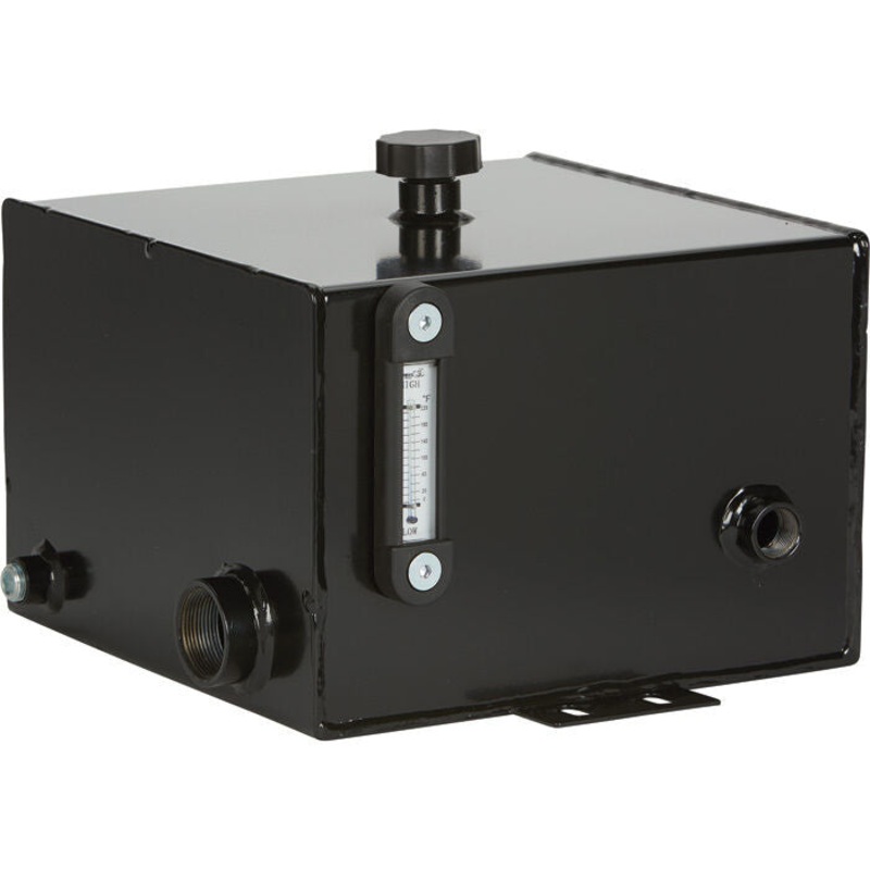 Steel Hydraulic Oil Tank – 5 Gallons – 1 1/2 Suction Port – 3/4 Return Port