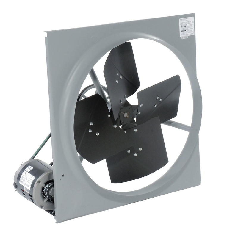 36 Exhaust Fan – Belt Driven – 9,870 CFM – 230/460 Volts – 1/2 HP – 3 Phase