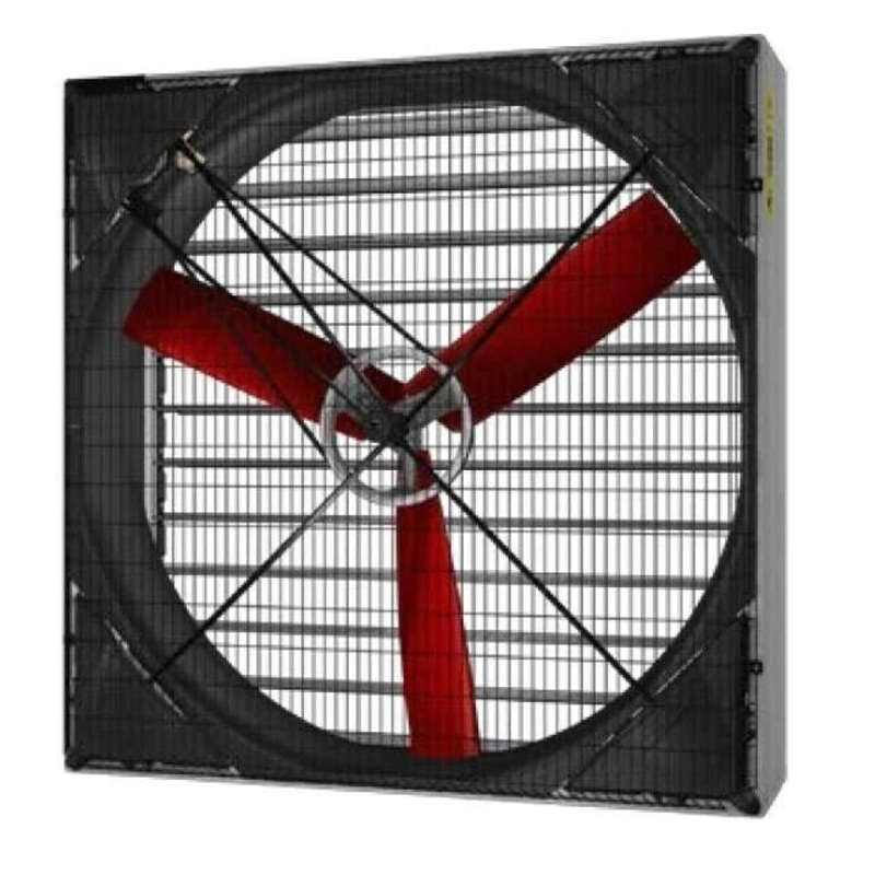 50 Exhaust Fan – 26,000 CFM – 240 Volts – 1 Phase – Belt Driven – 3 Blades