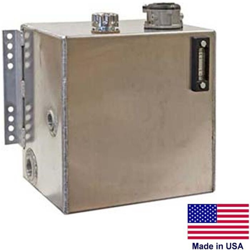 Aluminum Hydraulic Reservoir – 25 GAL – 25 Micron Filter – Int Brackets – 26 GPM