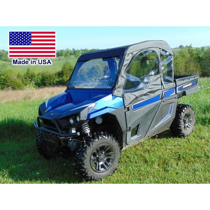 Arctic Cat Stampede Full Enclosure – HARD WINDSHIELD, Roof, Doors, Rear Window