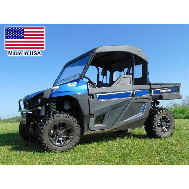 Arctic Cat Stampede Mini Cab Enclosure – HARD WINDSHIELD – Roof – Rear Window