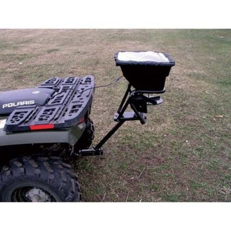 ATV Receiver Mount Spreader – 80 Lbs – 12 Volts – Wiring Harness – Rain Cover