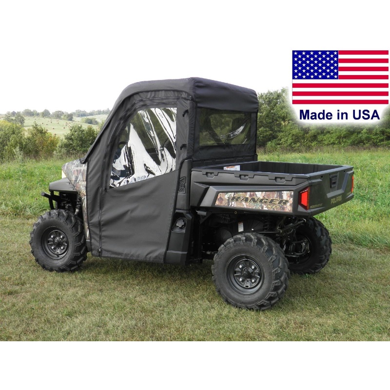 DOORS and REAR WINDOW Combo for Polaris Ranger XP – Soft Material