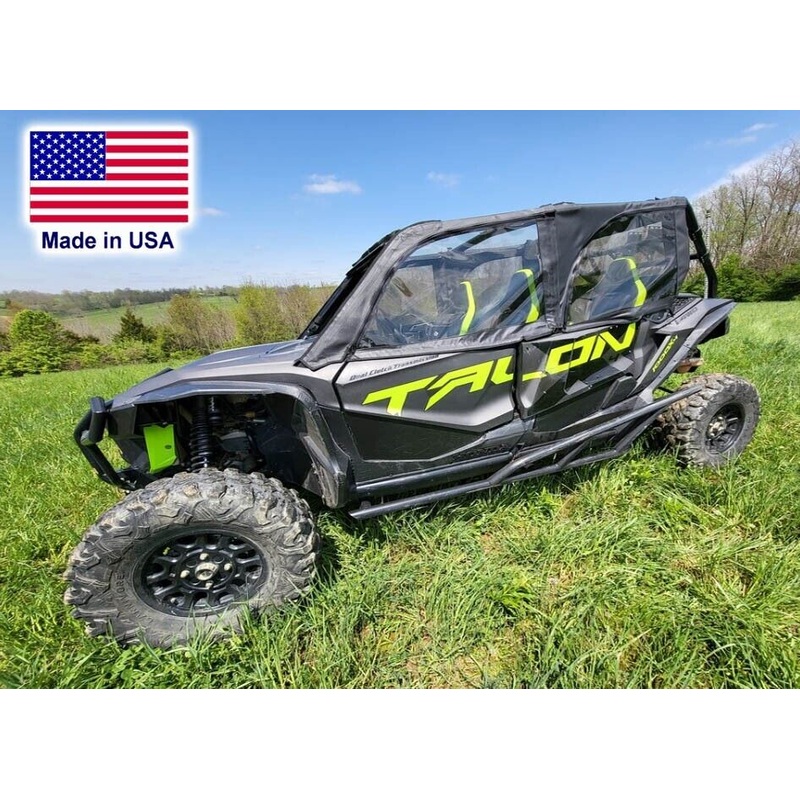 DOORS for 4 Seater Honda Talon 1000 – Soft Material – Vinyl Window