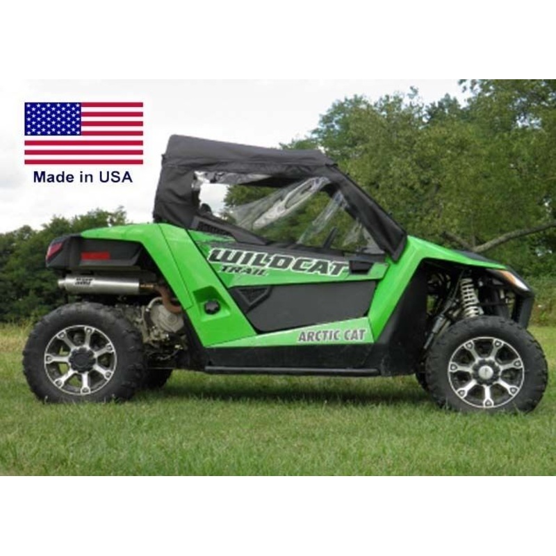 DOORS for Arctic Cat Wildcat – Soft Material – Vinyl Windows