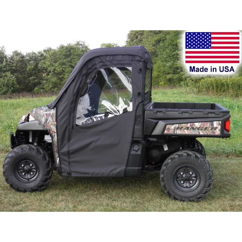 DOORS for Polaris Ranger XP – Soft Material – Withstands Highway Speeds