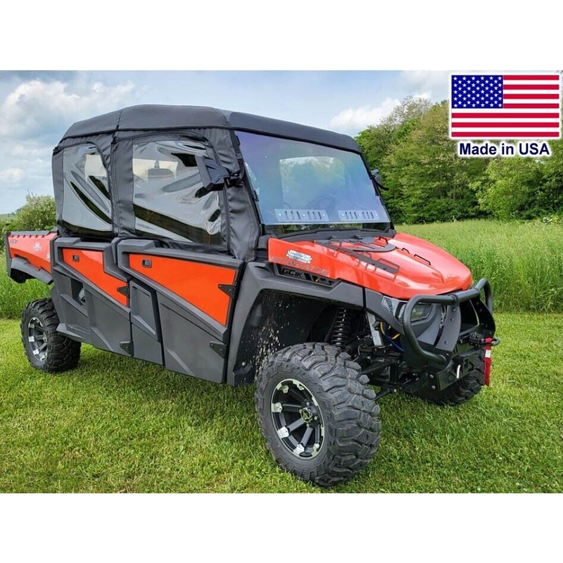 FULL ENCLOSURE for Intimidator GC1K – HARD WINDSHIELD, Roof, Doors & Rear Window