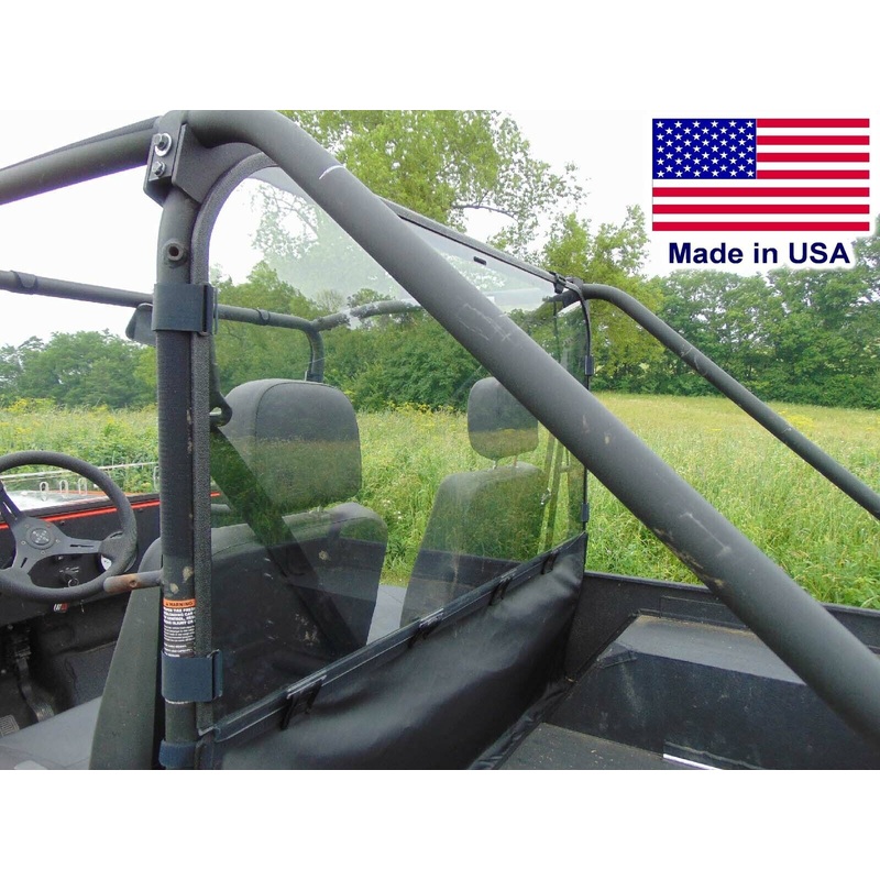 HARD REAR WINDOW for Mahindra Roxor – Travels Highway Speed – Commercial Duty
