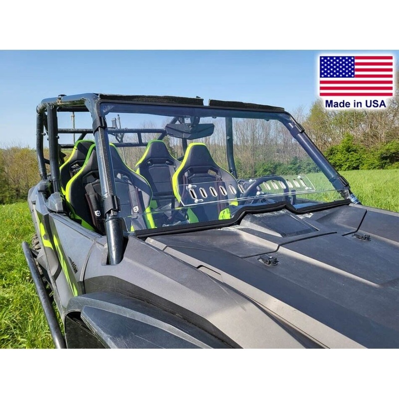 HARD WINDSHIELD for 4 Seater Honda Talon 1000 – Polycarbonate – Vented