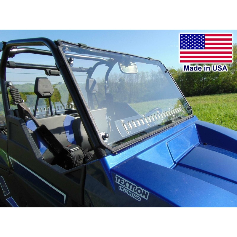 HARD WINDSHIELD for Arctic Cat Stampede – Polycarbonate – Travels Highway Speeds