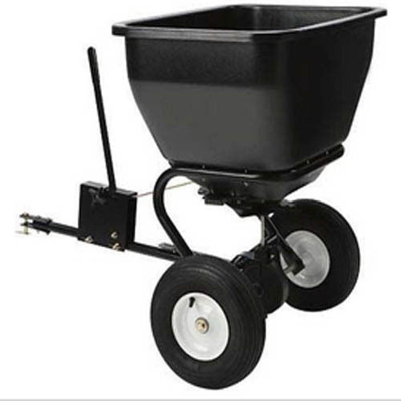 Industrial Broadcast Spreader – 175 Lbs Capacity – Tow behind – Salt, Sand, Etc