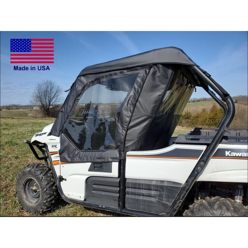 Kawasaki Teryx 800 Enclosure for Existing Windshield – Doors, Roof & Rear Window