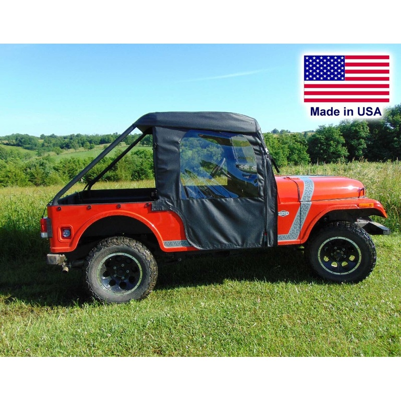 Mahindra Roxor Cab for Existing Windshield – DOORS – ROOF – HARD REAR WINDOW