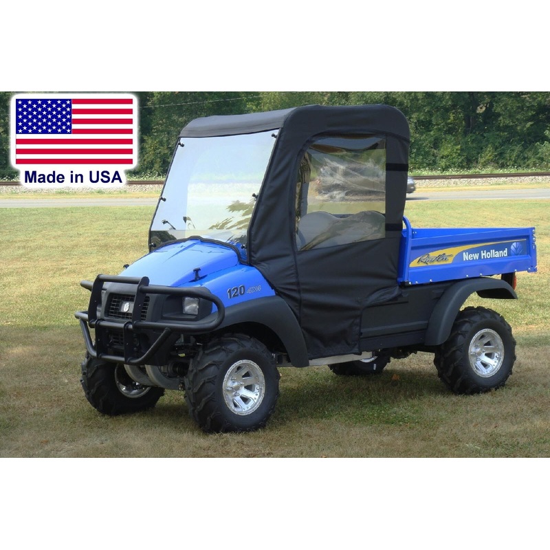New Holland Rustler FULL ENCLOSURE – HARD WINDSHIELD, ROOF, DOORS, & REAR WINDOW
