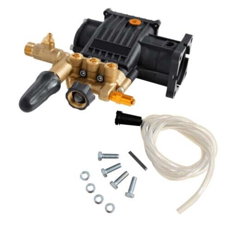 Triplex Plunger Pressure Washer Pump – 3400 PSI – 2.5 GPM – 3/4 Shaft – Boost