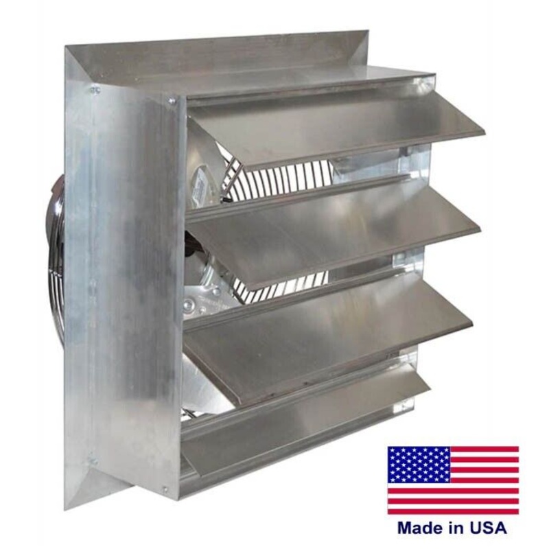 14 Shutter Exhaust Fan – 2170 CFM – 115/230 Volts – 1 Phase – Variable Speed