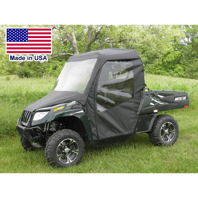 Arctic Cat Prowler Full Enclosure – Vinyl Windshield, Roof, Doors, Rear Window
