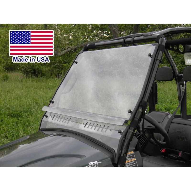 Arctic Cat Prowler HARD WINDSHIELD – Travels Highway Speed – Commercial Duty