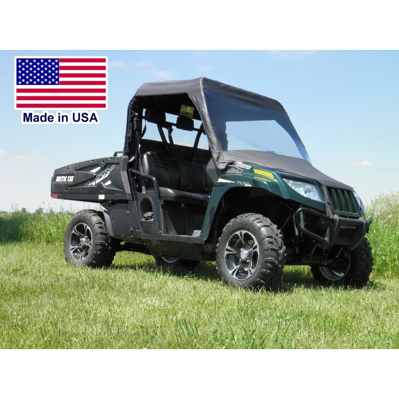 Arctic Cat Prowler Mini Cab Enclosure – VINYL WINDSHIELD, ROOF & REAR WINDOW