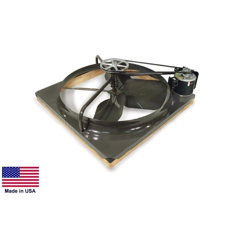 ATTIC FAN – WHOLE HOUSE FAN – 30 – Belt Drive – 5,900 CFM – 1/3 Hp – 115 Volts