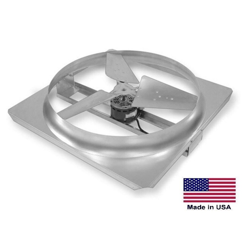 ATTIC FAN – WHOLE HOUSE FAN – Direct Drive – 24 – 4000 CFM – 1/4 Hp – 115 Volts