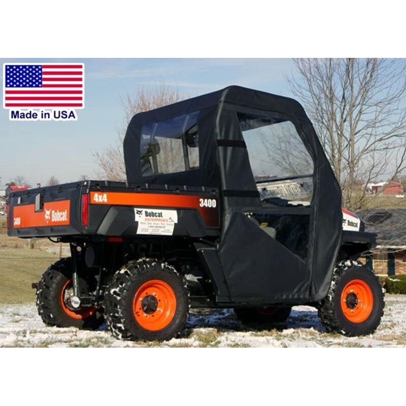 Bobcat 3400 Enclosure for Existing Windshield – Doors, Roof, & Rear Window