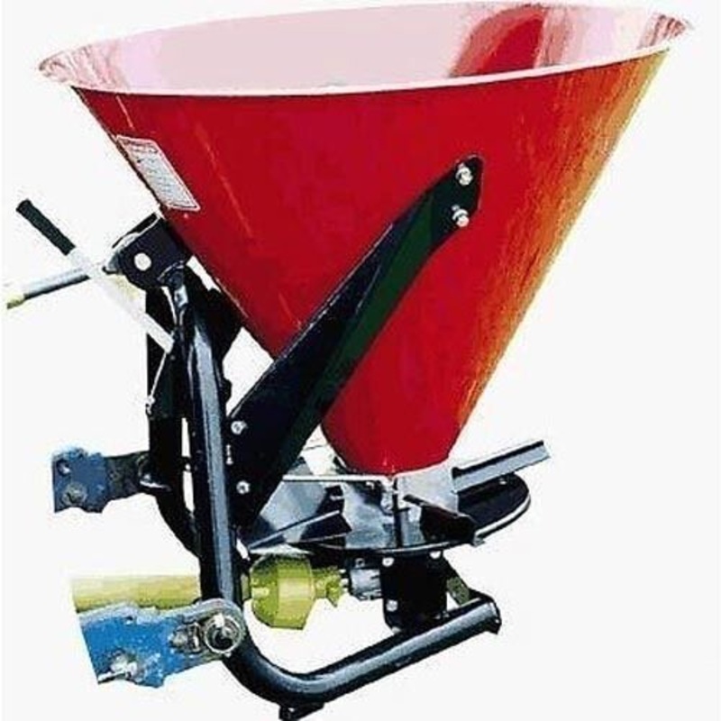 BROADCAST SPREADER – 3 Point Hitch Mounted – PTO Driven – 500 Lbs Capacity