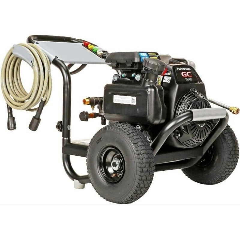 Cold Water Pressure Washer – 3200 PSI – 2.5 GPM – Honda GC Engine – 25 ft Hose