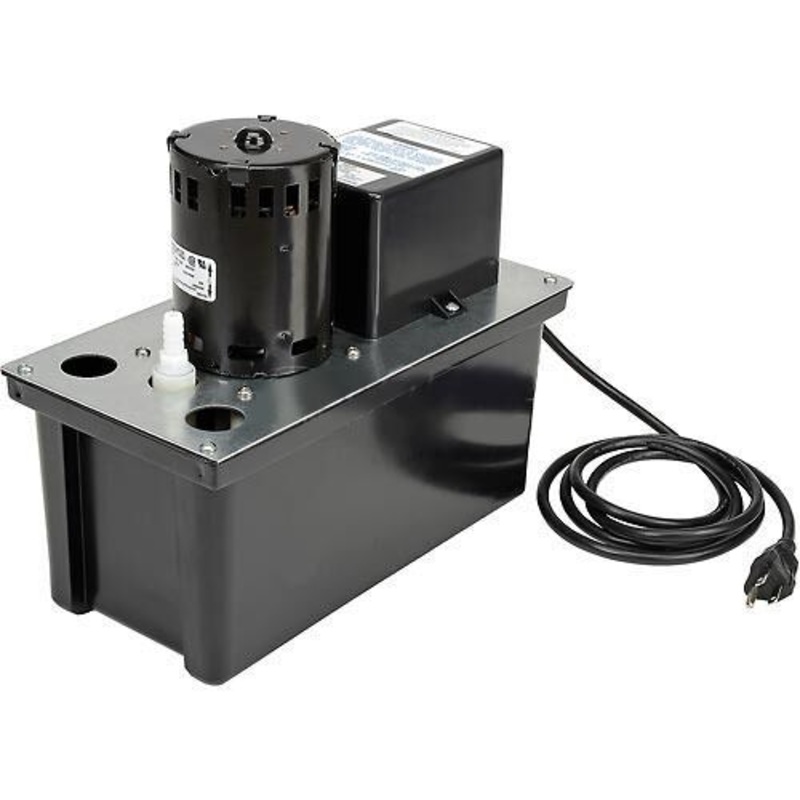 Condensate Removal Pump – 115 Volts – 270 GPH at 1′ – 60 Hz – 2.5 Amps – 1/18 HP