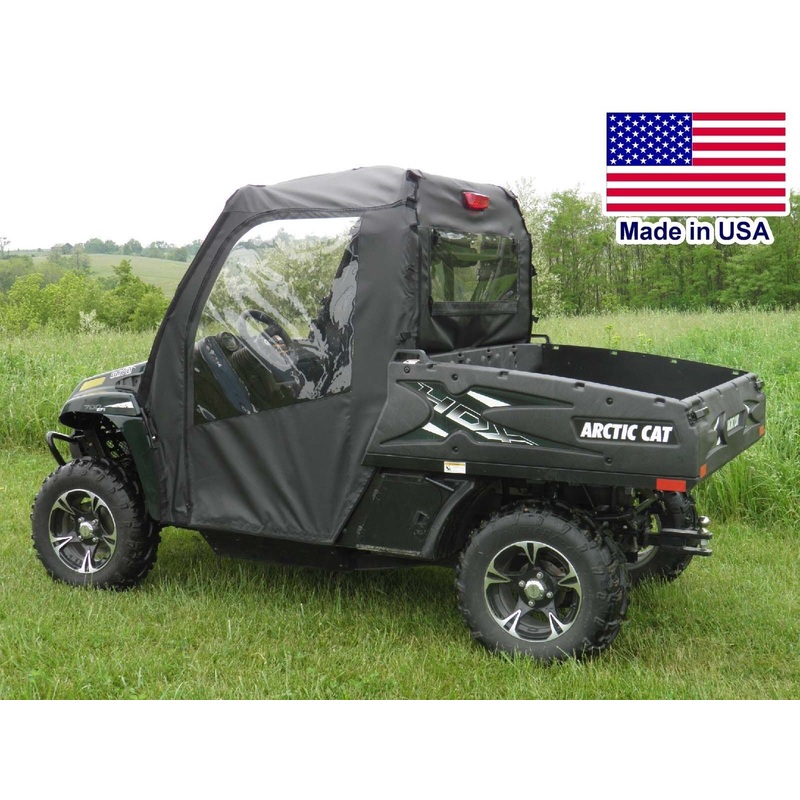 DOORS and REAR WINDOW Combo for Arctic Cat Prowler – Soft Doors