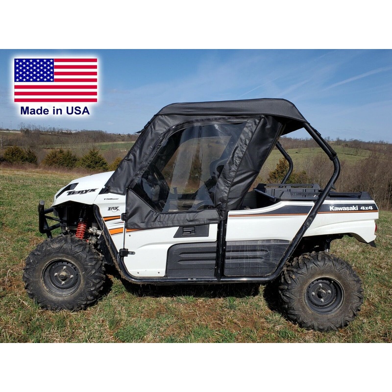 DOORS for Kawasaki Teryx 800 – Soft Material – Vinyl Windows