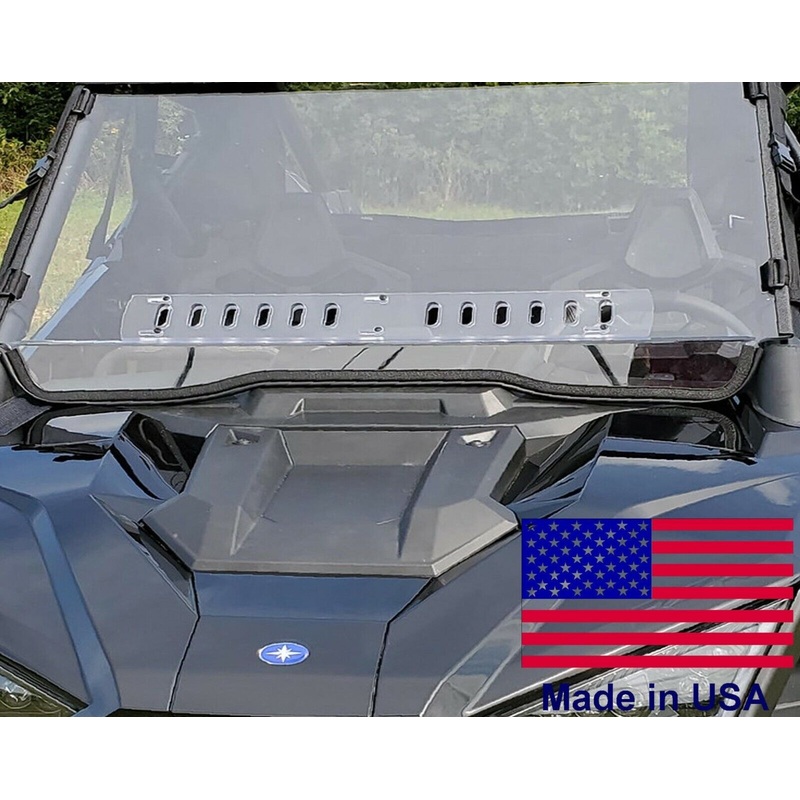 Hard Windshield for Polaris RZR PRO XP – Polycarbonate – Withstands Hwy Speeds
