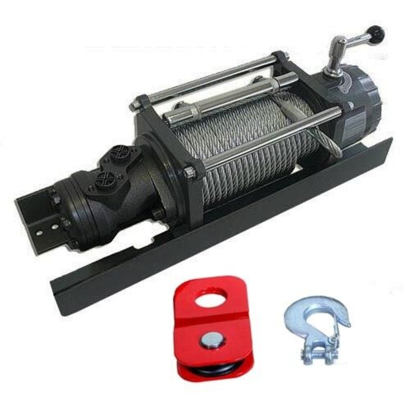 Hydraulic TOW TRUCK Winch – 10,000 lbs Capacity – 1,813 PSI – 4 to 10.6 GPM