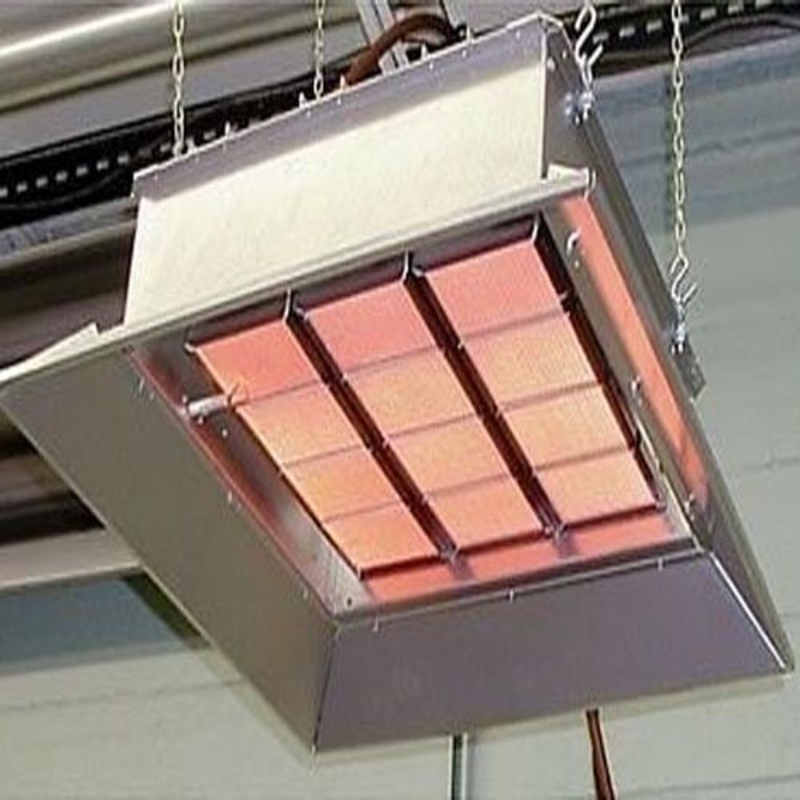 Industrial Infrared Heater – Natural Gas or Propane – 30,000 to 155,000 BTU