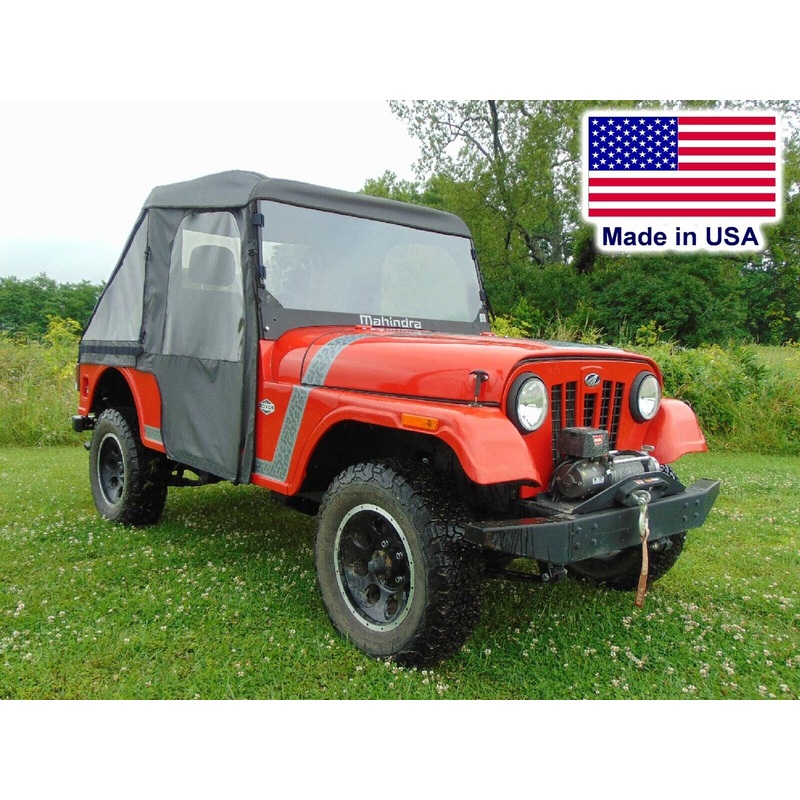 Mahindra Roxor Cab Enclosure – Hard Windshield, Roof, Doors, Rear & BED COVER
