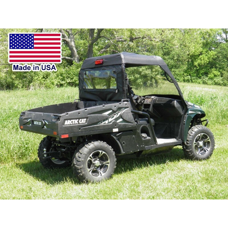 Mini Cab Enclosure for Arctic Cat Prowler – Hard Windshield, Roof & Rear Window