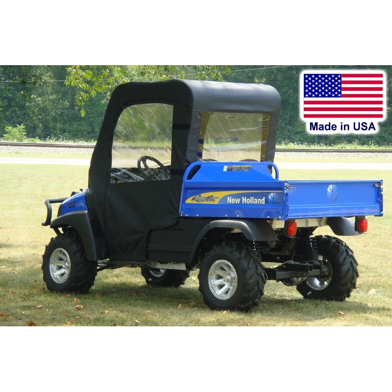 New Holland Rustler Enclosure for Existing Windshield – DOORS, ROOF, REAR WINDOW