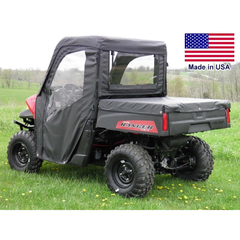 Polaris Ranger 570 Full Enclosure – HARD WINDSHIELD, Roof, Doors, Rear Window