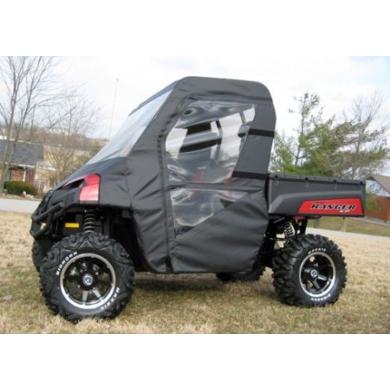Polaris Ranger Full Enclosure – VINYL WINDSHIELD – Doors – Roof – Rear Window